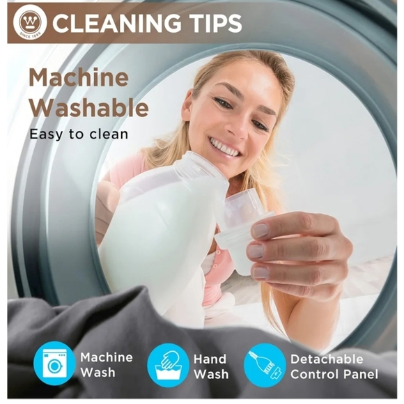 Gray Warming Throw Blanket NEW - Picture 8 of 13